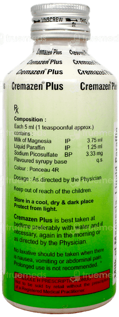 Cremazen Plus Mint Flavour 225Ml